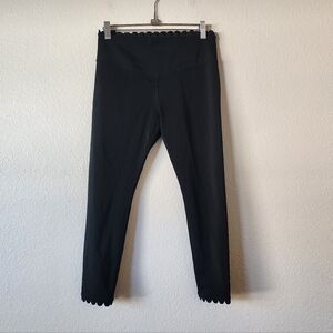 L’urv Black Scalloped Leggings S